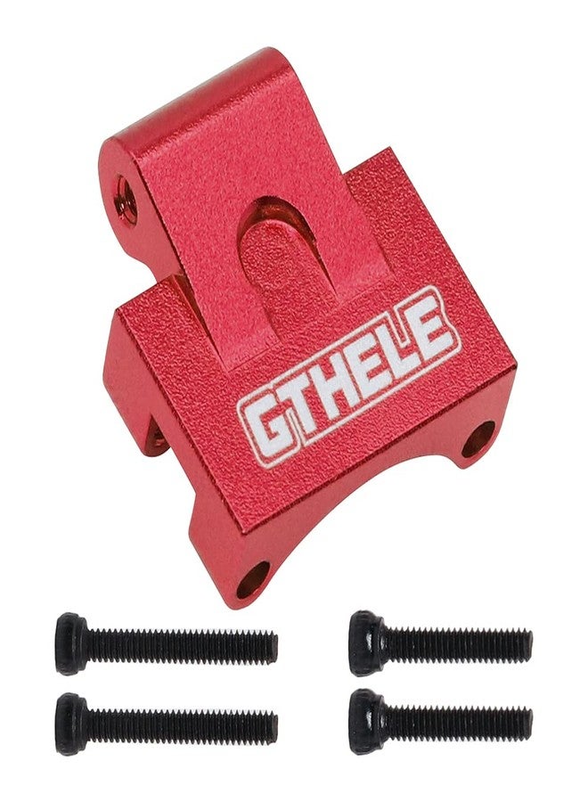 GTHELE Aluminum Rear Axle Truss Upper Link Mount for Axial SCX24 C10 JLU Gladiator Bronco Upgrade Part (Red) - Image 2